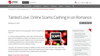 Tainted Love: Online Scams Cashing in on Romance - Security News ...
