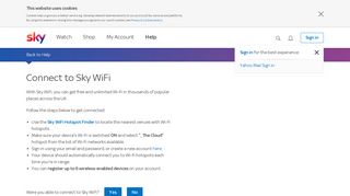 Connect to Sky WiFi | Sky Help | Sky.com