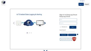 EasyLog Cloud - Sign In