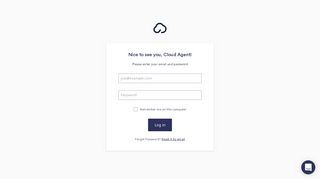 Sign In - Cloud Agent Suite
