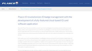 Plasco ID Engineers SaaS ID Badge Management Software | Plasco ID