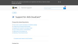 AVG CloudCare | Official AVG Support