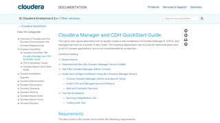 Cloudera Manager and CDH QuickStart Guide | 5.2.x | Cloudera ...