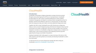 AWS | AWS Config | CloudHealth Technologies