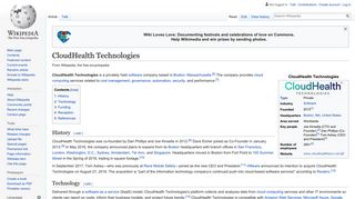 CloudHealth Technologies - Wikipedia