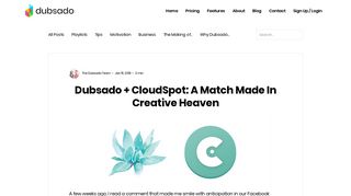 Dubsado | Blog | Dubsado + CloudSpot: A Match Made In Creative ...