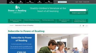 Subscribe to Power of Reading, Power of Reading