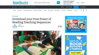Download your Free Power of Reading Teaching Sequences ...
