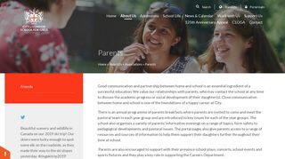 City of London School for Girls - Parents