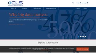 CLS | Trusted market solutions - settlement, processing and data | CLS ...