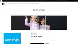 TV Reviews - Battlestar Galactica - The AV Club