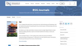 BSG Journals - British Society of Gastroenterology