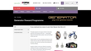 Generator Reward Programme - Clipsal by Schneider Electric