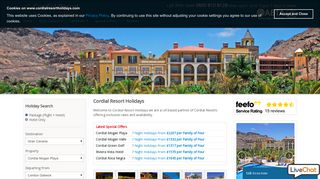 Book Cordial Resort Holidays Gran Canaria Booking