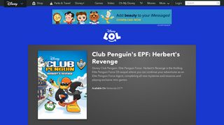 Club Penguin's EPF: Herbert's Revenge | Disney LOL