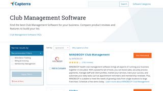 Top 20 Club Management Software 2019 - Compare Reviews - Capterra