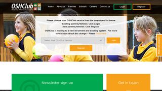 Login And Register - OSHClub