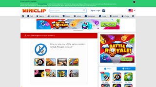 Club Penguin - A free Multiplayer Game - Miniclip