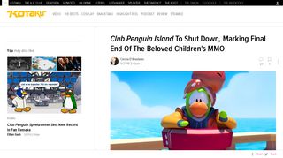 Club Penguin Island To Shut Down, Marking Final End Of The ...