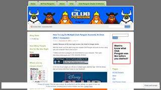 How To Log On Multiple Club Penguin Accounts At Once (With 1 ...