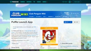 Puffle Launch App | Club Penguin Wiki | FANDOM powered by Wikia