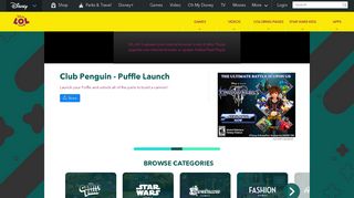 Club Penguin - Puffle Launch | Disney LOL