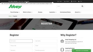 Register - Sobeys Inc.