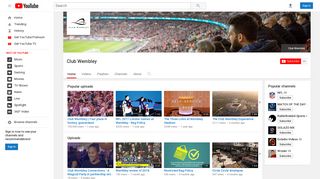 Club Wembley - YouTube