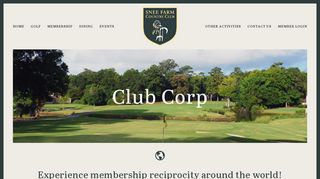 Snee Farm Country Club | Club Corp Membership