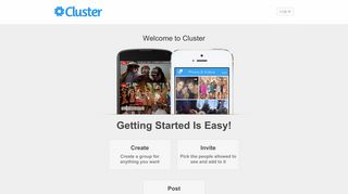 Cluster - Welcome to Cluster