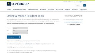 Resident Portal | CLV Group