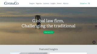Clyde & Co international law firm