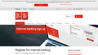 Register for internet banking | Clydesdale Bank