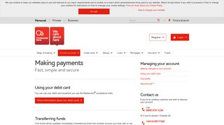 Making payments | Clydesdale Bank