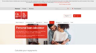 Loan repayments calculator | Clydesdale Bank