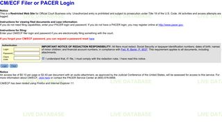 Central District of California - Document Filing System - CM/ECF