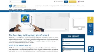Download MetaTrader 4 (MT4) | MetaTrader 4 Trading Platform | CM ...