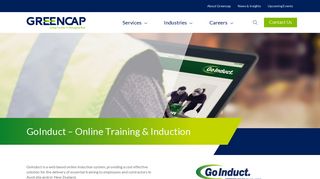 Go Induct Online Induction System | Greencap Risk Management