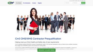 Cm3 Contractor Prequalification for Clients