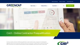 Cm3 Online Contractor WHS Prequalification System | Greencap