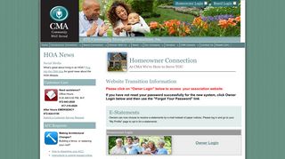 Homeowner Connection - CMA Management