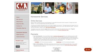 Homeowner Services | CMA/Community Management Associates