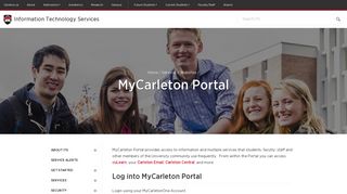 MyCarleton Portal - Information Technology Services