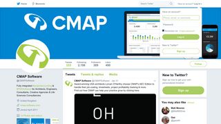CMAP Software (@CMAPSoftware) | Twitter