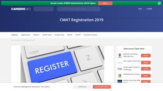 CMAT Registration 2019, Application Form – Apply Online here
