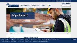 Request Access - Commercial Metals Company