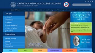 New Appointments - CMC Vellore