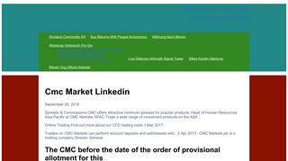 Cmc Market Linkedin
