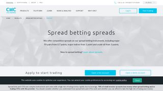 Spread Betting Spreads | Spread Betting | CMC Markets