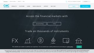CFDs, Spread Betting & Forex | Online Trading | CMC Markets
